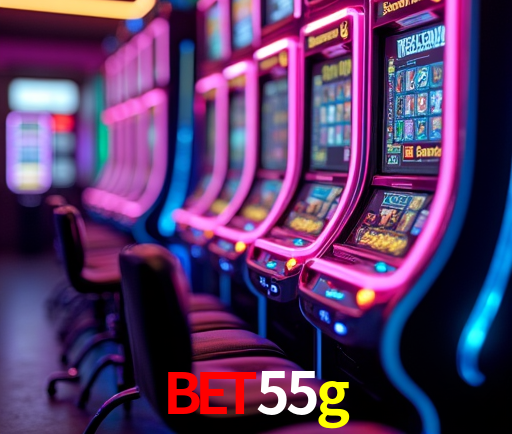 Interface moderna da plataforma bet55g